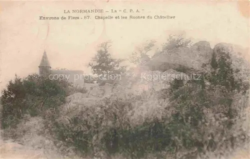AK / Ansichtskarte Flers -de-l-Orne Argentan 61 Orne Chapelle Roches Chatellier