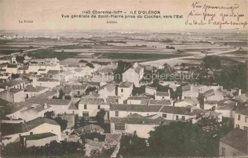 AK / Ansichtskarte Ile d Oleron ROCHEFORT 17 Charente-Maritime Vue generale Saint Pierre prise du Clocher vers l'Est
