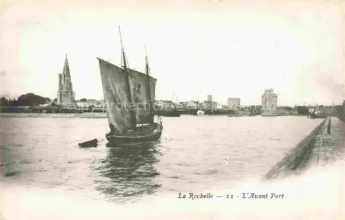 AK / Ansichtskarte LA ROCHELLE 17 Charente-Maritime L'Avant Port