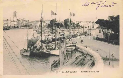 AK / Ansichtskarte LA ROCHELLE 17 Charente-Maritime Panorama du Port