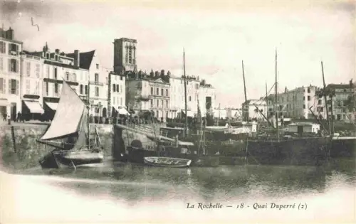 AK / Ansichtskarte LA ROCHELLE 17 Charente-Maritime Quai Duperre