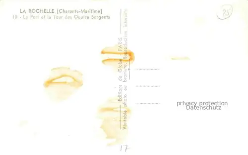 AK / Ansichtskarte LA ROCHELLE 17 Charente-Maritime Le Port et la Tour des Quatre Sergents