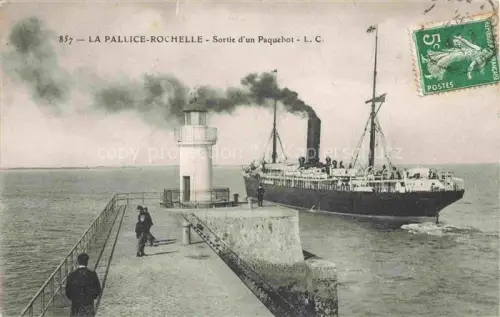 AK / Ansichtskarte La Pallice-Rochelle 17 Charente-Maritime Sotie d'un Paquehot