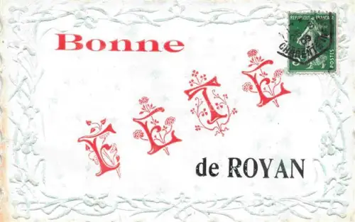 AK / Ansichtskarte ROYAN Poitiers-Charentes 17 Charente-Maritime Bonne Fete de Royan