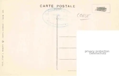 AK / Ansichtskarte CORSE  Corte Ile de Korsika Types Corses Interieur de Maison