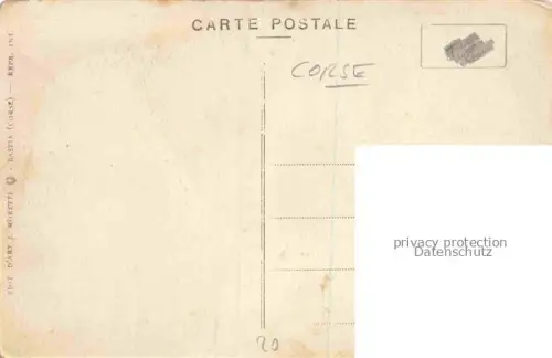 AK / Ansichtskarte CORSE  Corte Ile de Korsika Types Corses Interieur de Maison