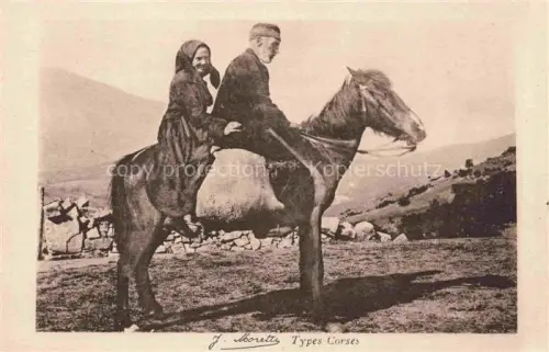 AK / Ansichtskarte CORSE  Corte Ile de Korsika Types Corses