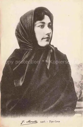 AK / Ansichtskarte CORSE  Corte Ile de Korsika Type Corse