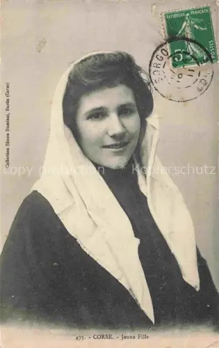 AK / Ansichtskarte CORSE  Corte Ile de Korsika Jeune Fille