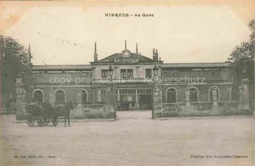 AK / Ansichtskarte VIERZON 18 Cher La Gare