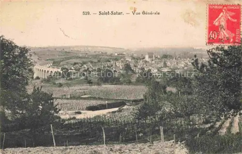 AK / Ansichtskarte Saint-Satur BOURGES 18 Cher Vue generale