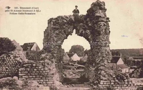 AK / Ansichtskarte Drevant Saint-Amand-Montrond 18 Cher Ruines Galle Romaines
