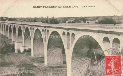 AK / Ansichtskarte Saint-Florent-sur-Cher 18 Cher Le Viaduc
