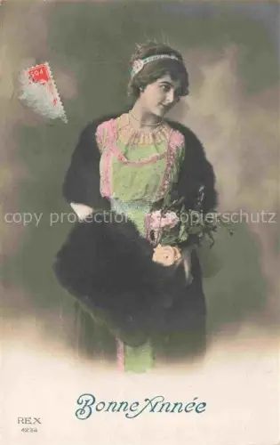 AK / Ansichtskarte Foto REX Nr. 4234 Frau Muff