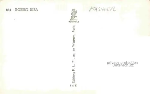 AK / Ansichtskarte Musiker Musik Music-- Robert Ripa Gitarre