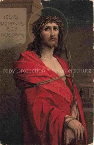 AK / Ansichtskarte FEUERSTEIN Martin Kuenstlerkarte Jesus 