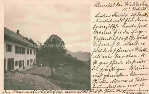 AK / Ansichtskarte Waldenburg BL Hofgut Humbel