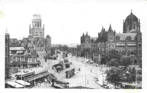 AK / Ansichtskarte Bombay MUMBAI Maharashtra India Bori Bunder Station