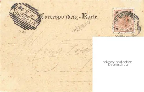 AK / Ansichtskarte Teplitz -Schoenau TEPLICE CZ Kapelle am Fluss