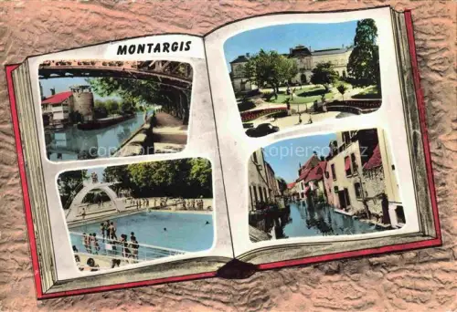 AK / Ansichtskarte MONTARGIS 45 Loiret Teilansichten Fotoalbum