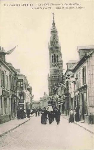 AK / Ansichtskarte ALBERT  Peronne 80 Somme La Basilique avant la guerre
