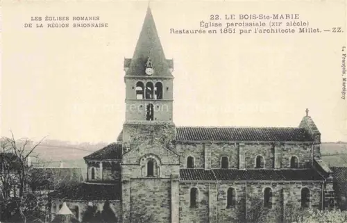 AK / Ansichtskarte Le Bois-Sainte-Marie CHAROLLES 71 Saone-et-Loire Kirche 