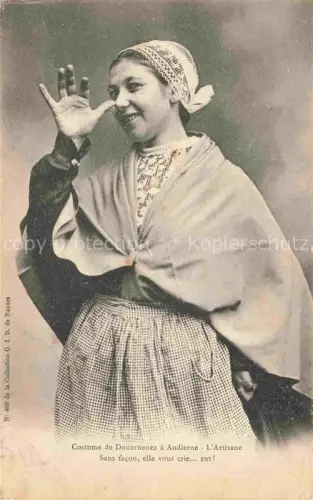 AK / Ansichtskarte Douarnenez 29 Finistere Trachten 