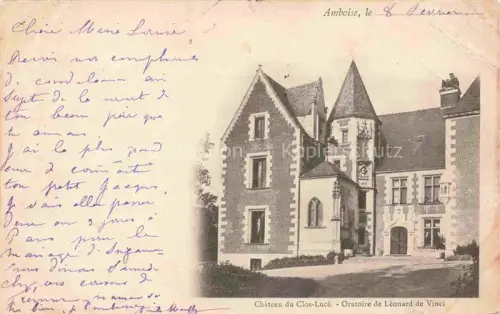 AK / Ansichtskarte Amboise TOURS 37 Indre-et-Loire Chateau Clos Luce Leonard de Vinci
