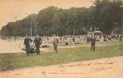 AK / Ansichtskarte VERSAILLES 78 Les Canal et l Embarcadere