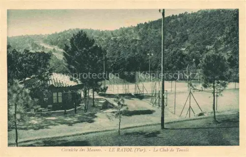 AK / Ansichtskarte Le Rayol-Canadel-sur-Mer Draguignan 83 Var Club de Tennis