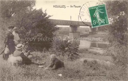 AK / Ansichtskarte Houilles Saint-Germain-en-Laye 78 Yvelines Ile Fleurie