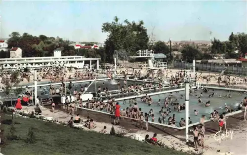 AK / Ansichtskarte MANTES-LA-JOLIE Mantes-sur-Seine 78 Yvelines La piscine