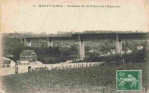 AK / Ansichtskarte Marly-le-Roi Saint-Germain-en-Laye 78 Yvelines Hameau de St. Fiacre et l'Aqueduc Chemin de fer