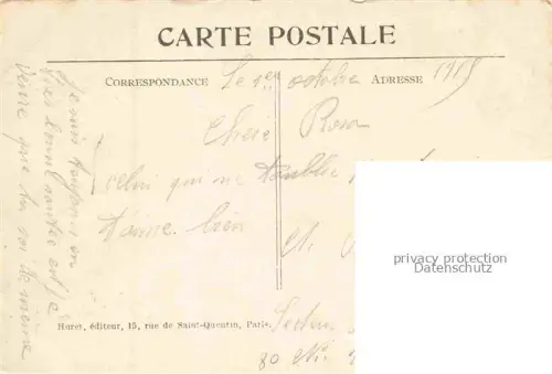 AK / Ansichtskarte Guerbigny Montdidier 80 Somme Grande Guerre 1914-15 Maison bombardée Ruines Truemmer 1. Weltkrieg