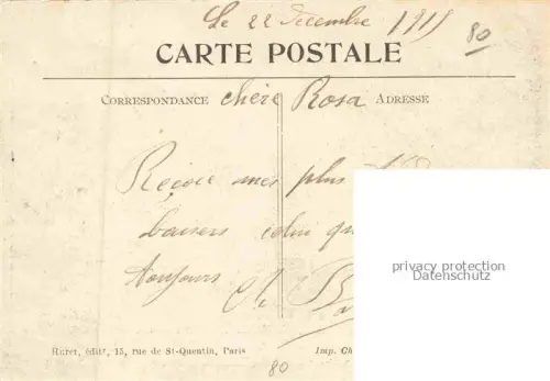 AK / Ansichtskarte Le Quesnel Montdidier 80 Somme Rue Principale Ruines Grande Guerre 1914-15 Truemmer 1. Weltkrieg