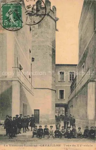 AK / Ansichtskarte Cavaillon APT 84 Vaucluse Tour du XVe siècle