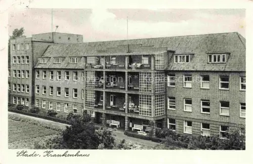 AK / Ansichtskarte Stade  Elbe Niedersachsen Krankenhaus