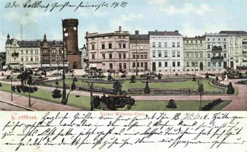 AK / Ansichtskarte COTTBUS Kaiser Wilhelm-Platz
