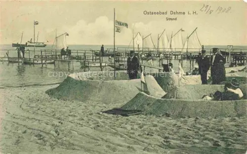 AK / Ansichtskarte DAHME  Ostseebad Schleswig-Holstein Strand