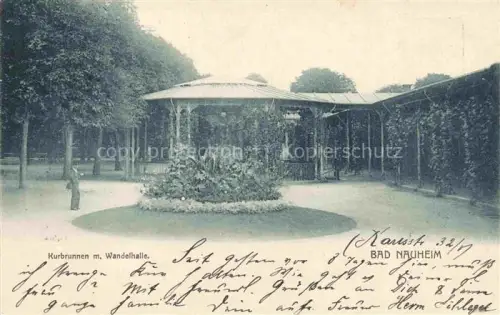 AK / Ansichtskarte BAD NAUHEIM Kurbrunnen Wandelhalle