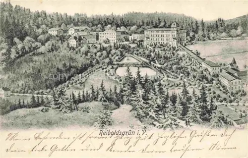 AK / Ansichtskarte Reiboldsgruen Bad Auerbach Panorama Kuenstlerkarte