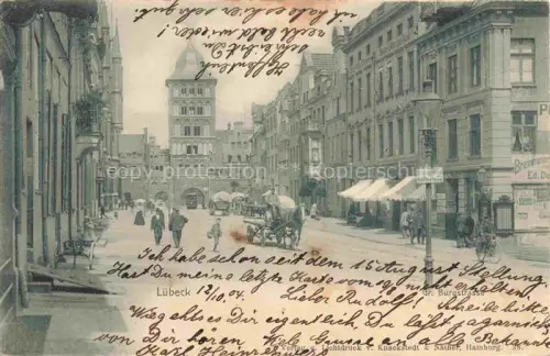 AK / Ansichtskarte LueBECK  CITY Grosse Burgstrasse