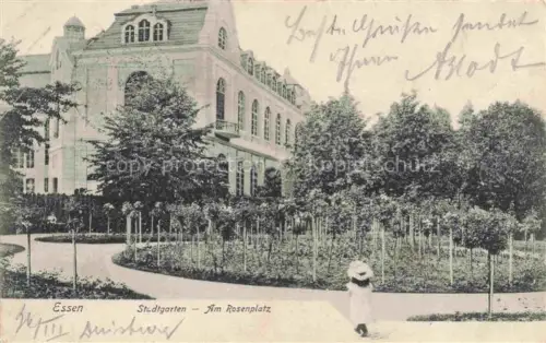 AK / Ansichtskarte EssEN  Ruhr Stadtgarten Rosenplatz