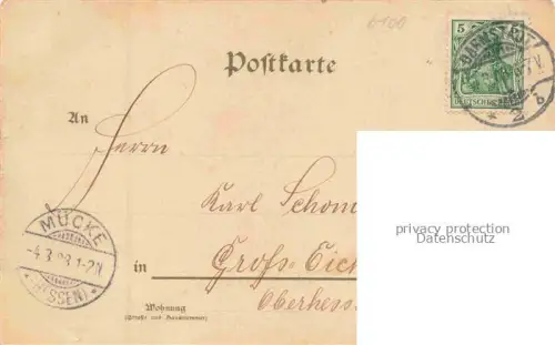 AK / Ansichtskarte DARMSTADT Hessen Obere Rheinstrasse