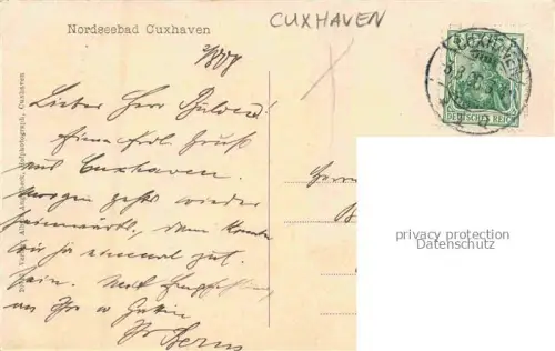 AK / Ansichtskarte CUXHAVEN Nordseebad Wattenlopen an n Stran bi de Kugelbaak