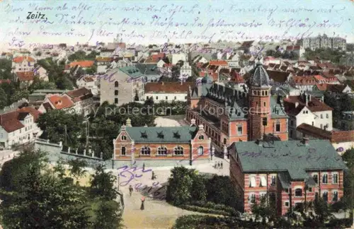 AK / Ansichtskarte ZEITZ Sachsen-Anhalt Stadtpanorama