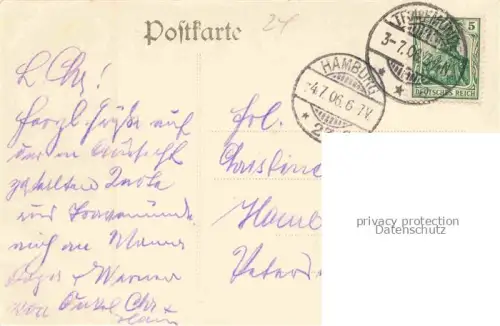 AK / Ansichtskarte TRAVEMueNDE Ostseebad Partie am Strand Promenade