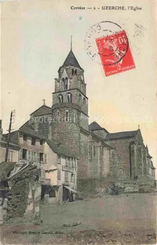 AK / Ansichtskarte Uzerche Tulle 19 Correze Eglise