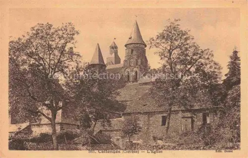 AK / Ansichtskarte Collonges-la-Rouge 19 Correze Eglise