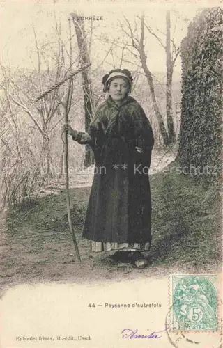 AK / Ansichtskarte Correze TULLE 19 Correze Paysanne d'autrefois